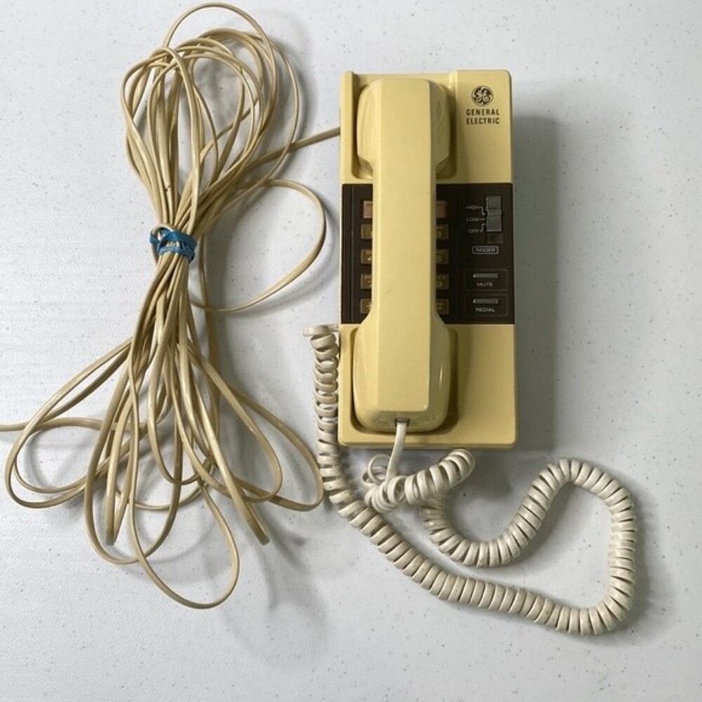 Vintage General Electric GE Push Button Phone Classic